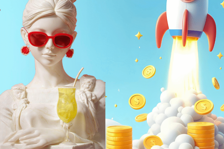 Sky Blue Modern Digital Marketing Ads Instagram Post